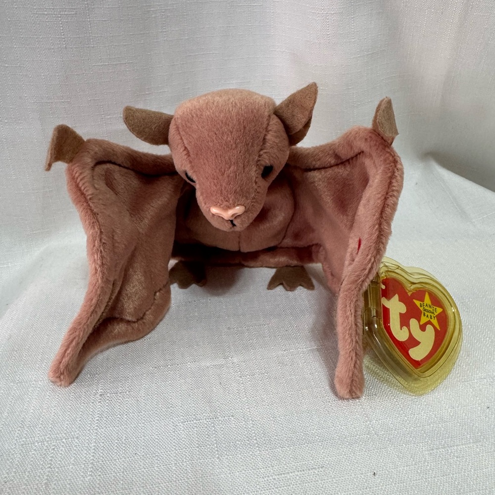 TY Brown Bat Plush Toy